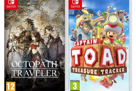 Dos grandes estrenos llegan a Switch: Octopath Traveler y Captain Toad Treasure Tracker