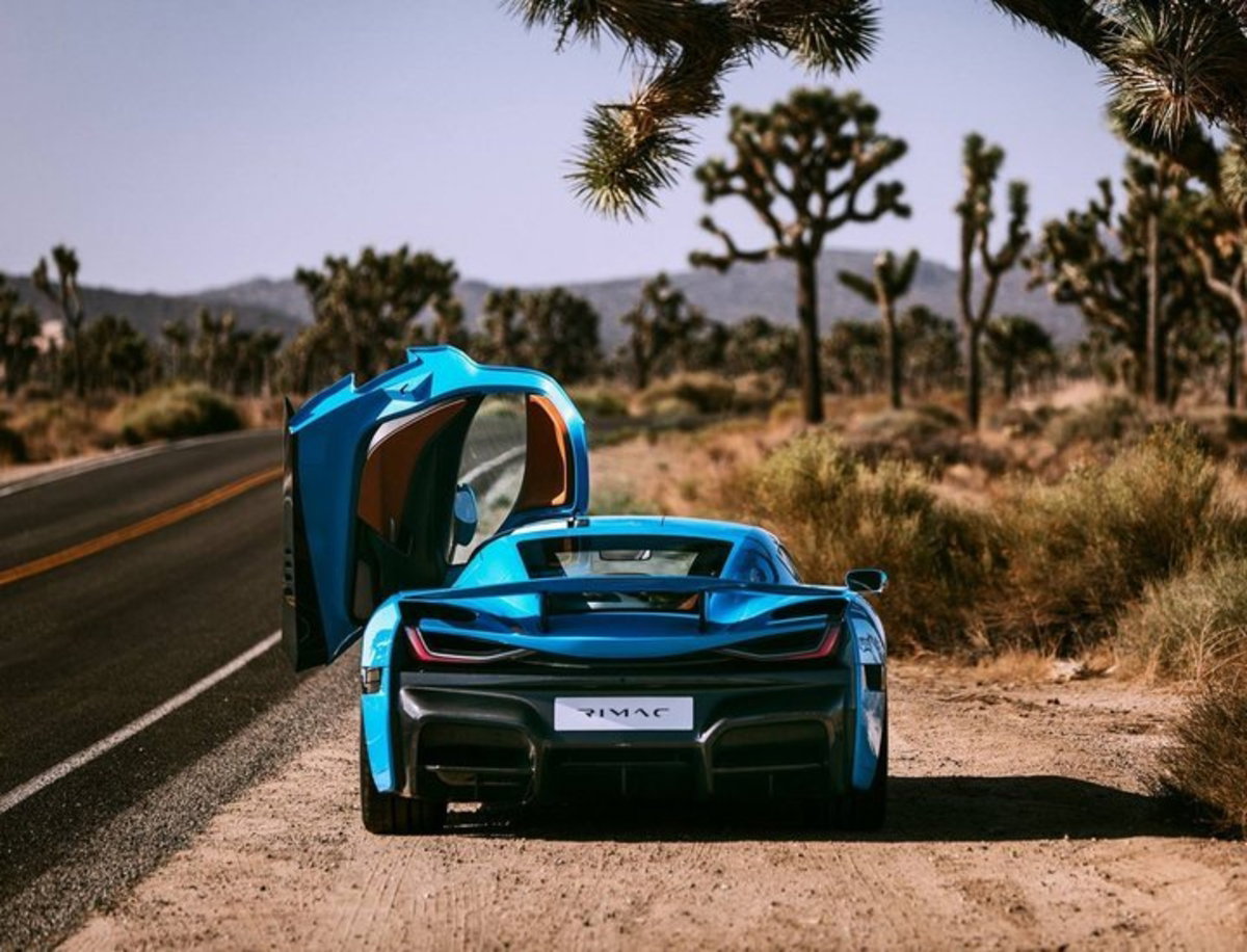 Así es el Rimac Concept_Two California Edition, el coche eléctrico más ágil del mundo