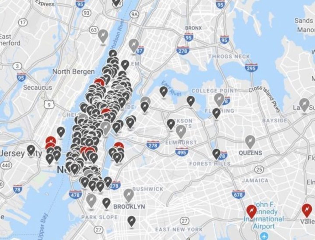 Cómo será las futuras estaciones de Supercharger urbanas