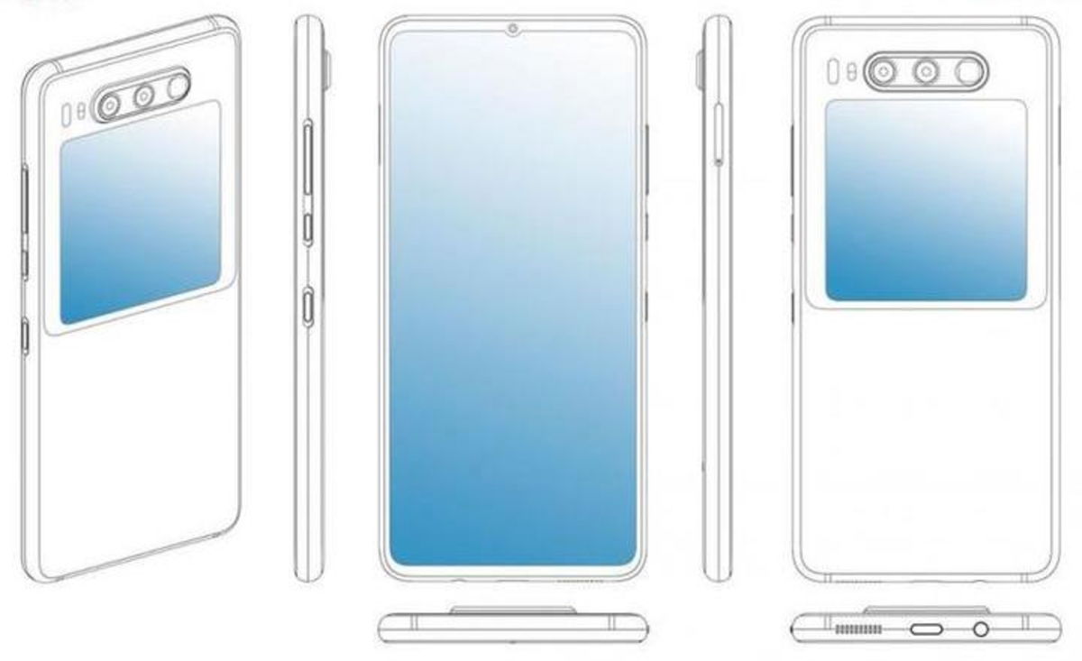 Terminales con pantalla en la parte trasera, la nueva moda que podría llegar próximamente