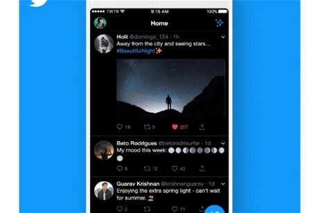 Twitter lanza un modo aún más oscuro para iPhones