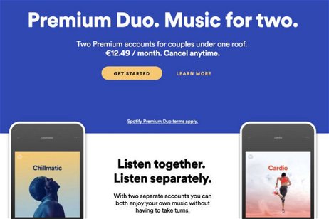 Spotify prueba un plan más barato para dos personas