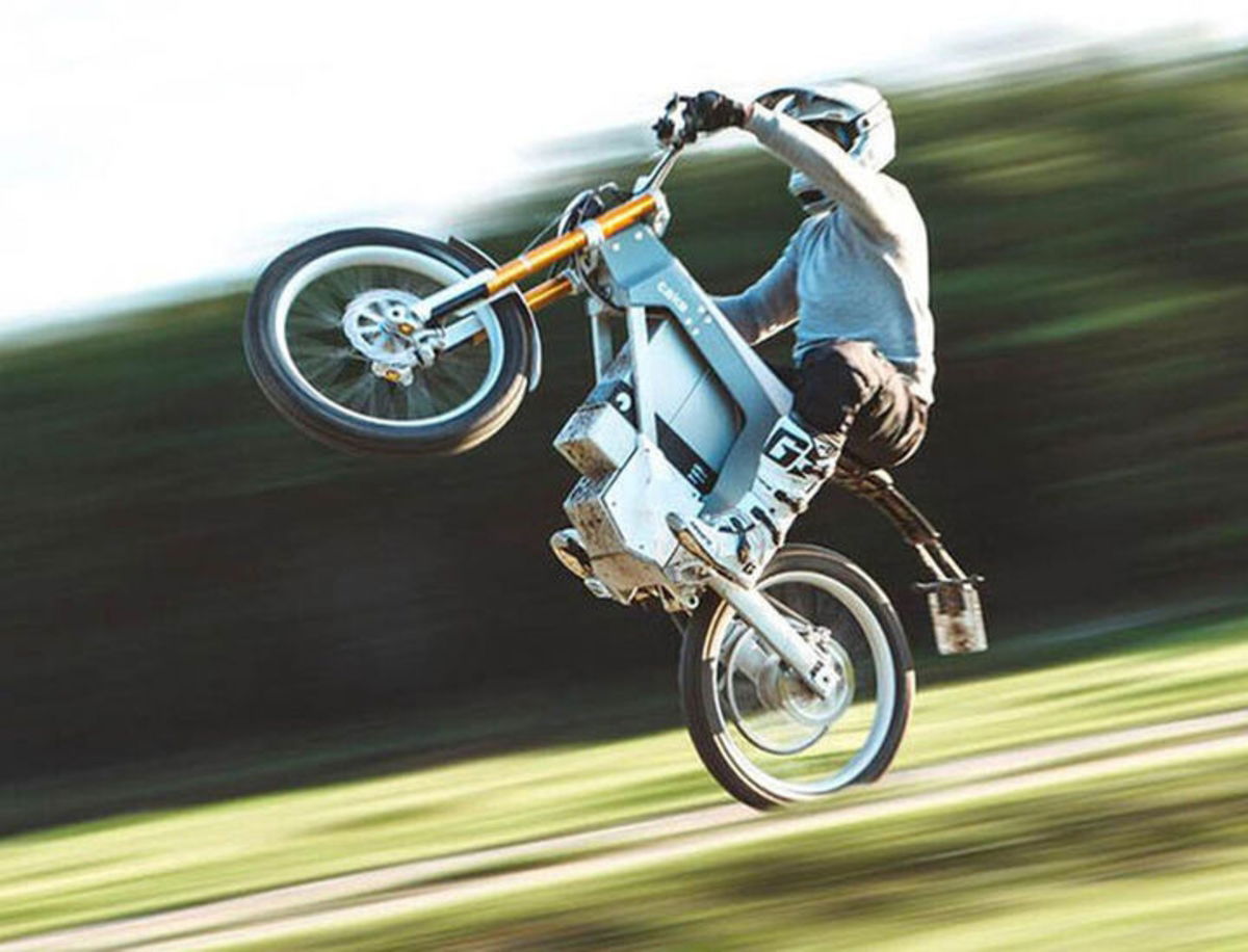 CAKE Kalk&, la motocicleta eléctrica del futuro apta para cualquier terreno