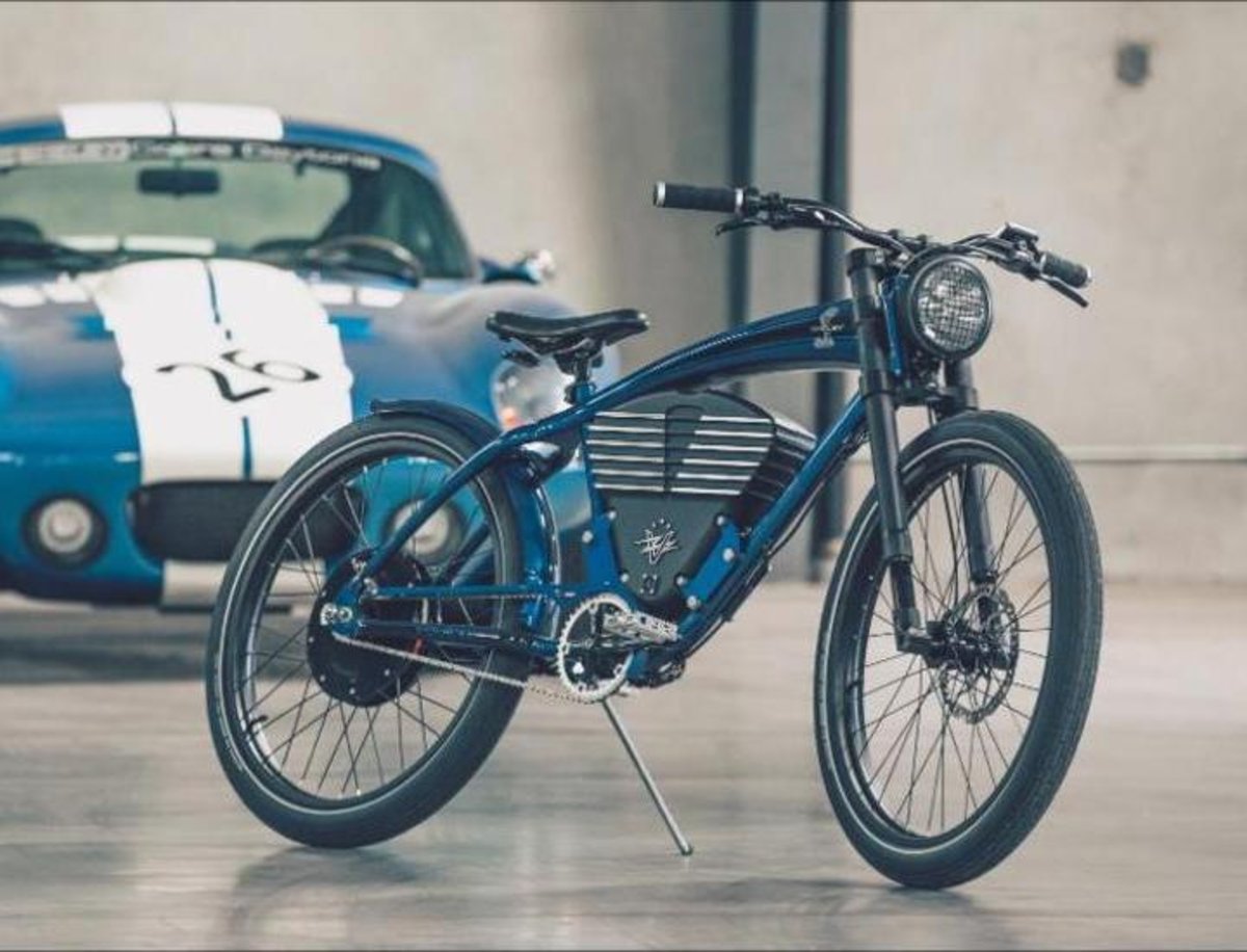 Shelby crea una bicicleta eléctrica inspirada en el mítico modelo Cobra