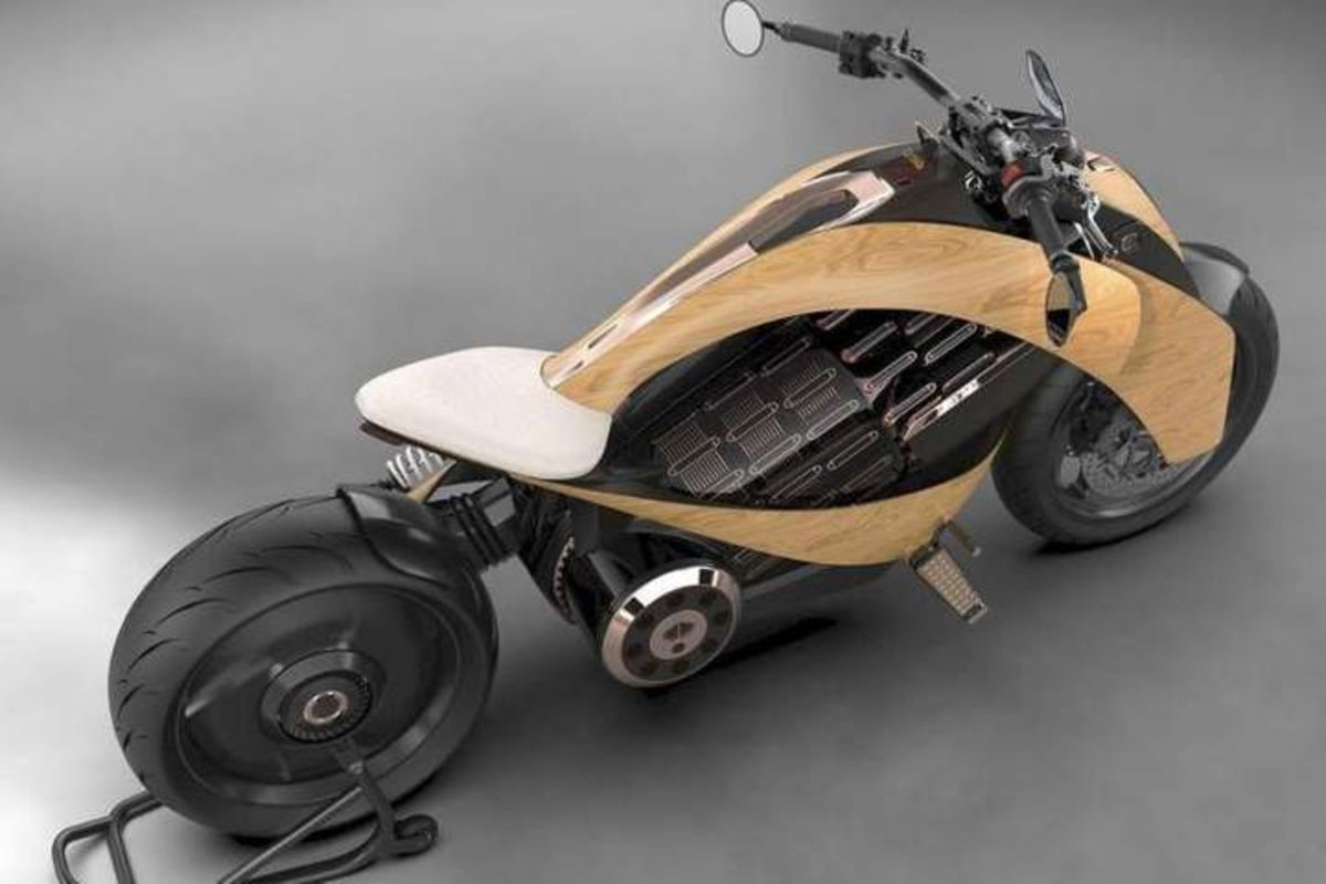 Newron EV-1, la motocicleta eléctrica más extraña y llamativa del mercado