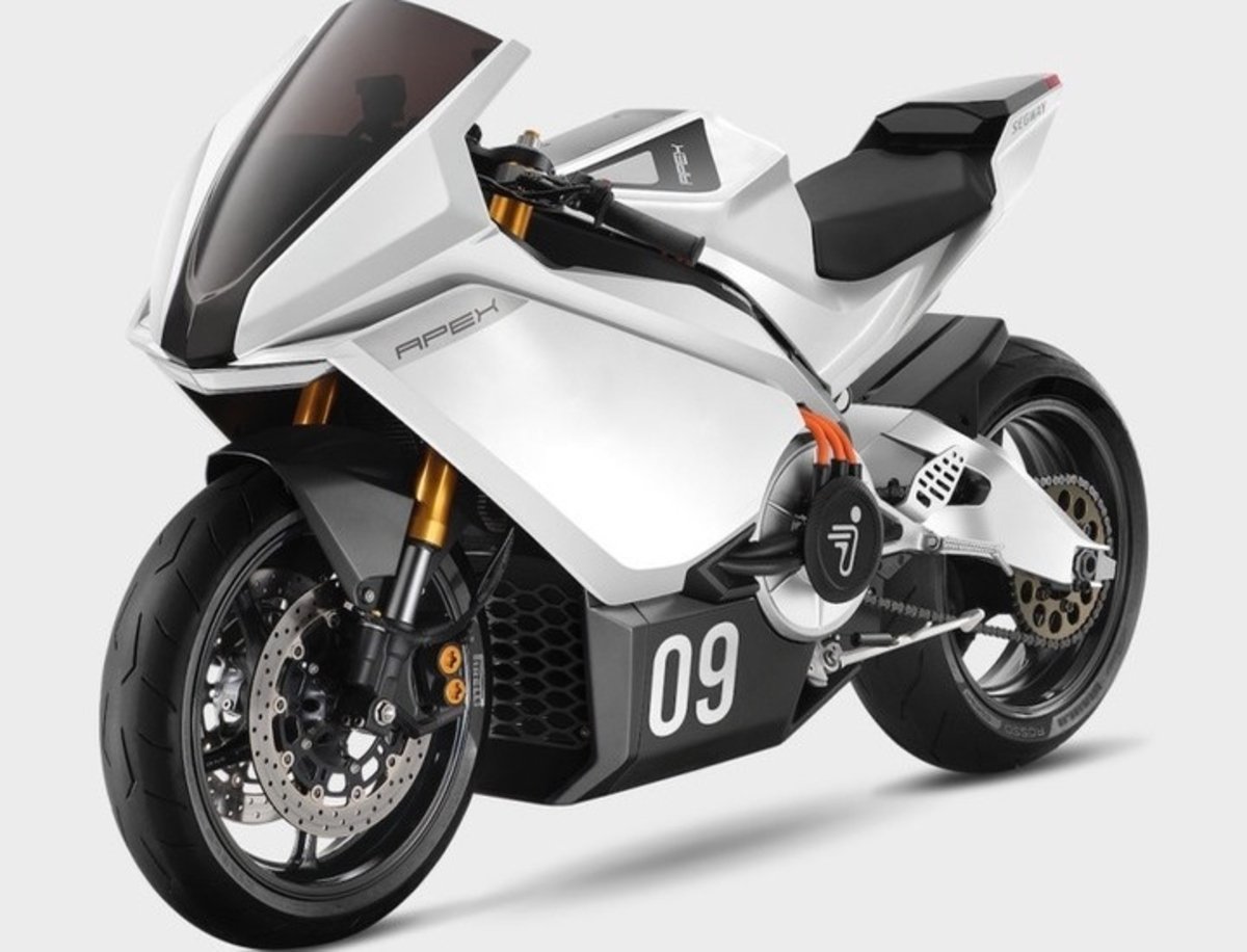 Segway crea una motocicleta eléctrica capaz de superar los 200 km/h