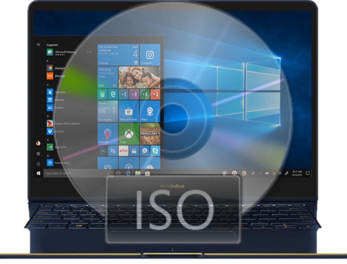 Cómo descargar el archivo ISO de Windows 10
