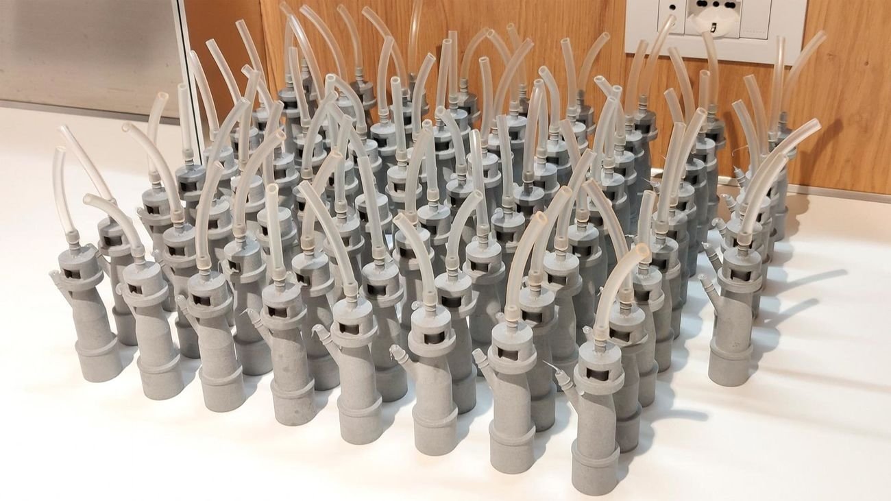 La impresión 3D estalla: fabrican respiradores para combatir el coronavirus