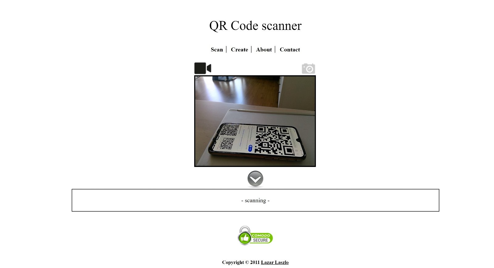 Qr code scanner online
