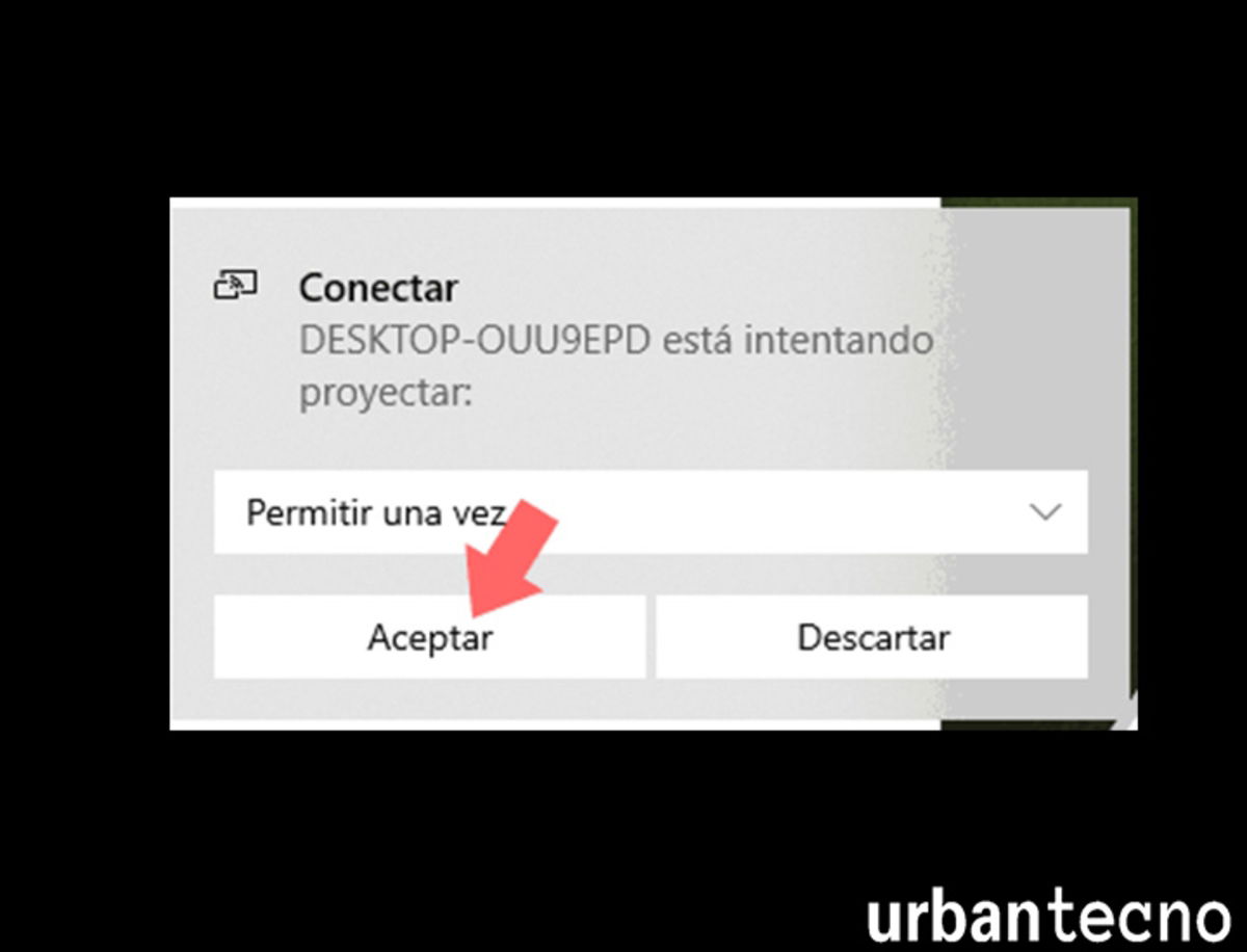 Cómo usar un portátil como segundo monitor y sin cables en Windows 10