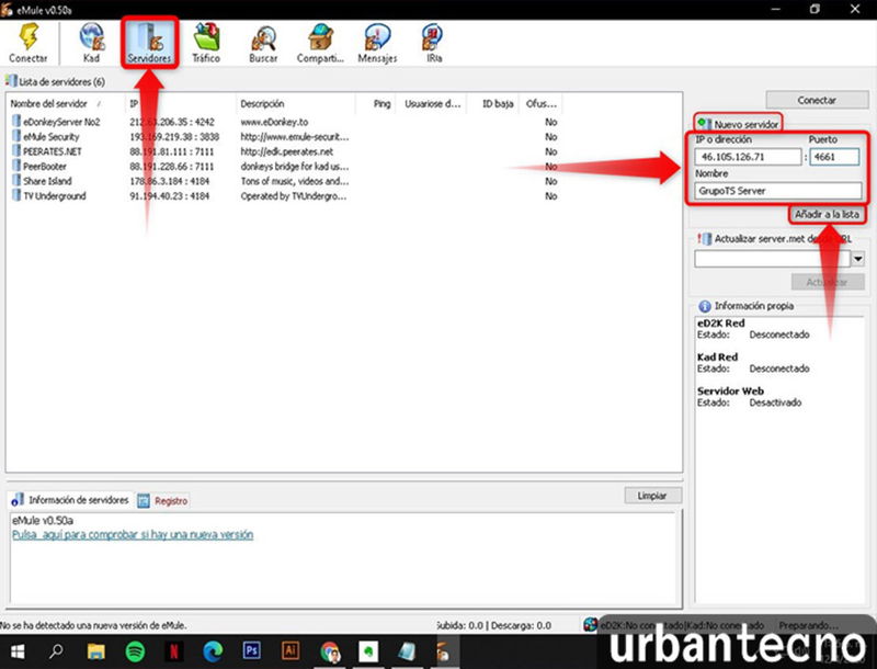 Los mejores servidores para eMule en 2024 que siguen funcionando