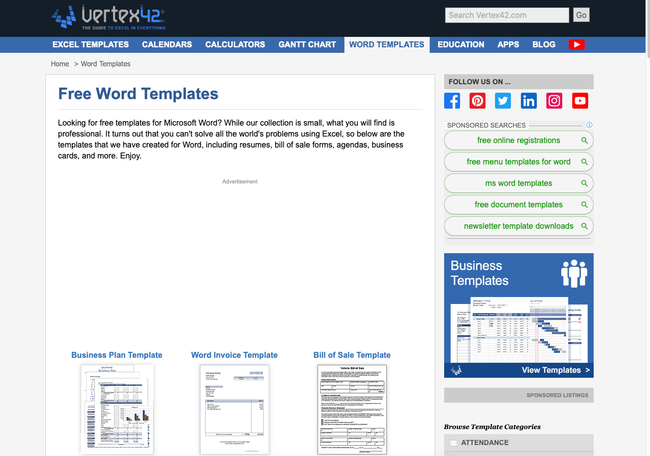 Las mejores webs para descargar plantillas de Word gratis