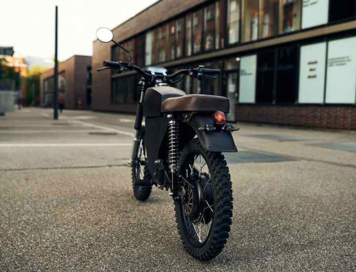 BlackTea Moped, la motocicleta eléctrica para ciudad accesible ya está aquí