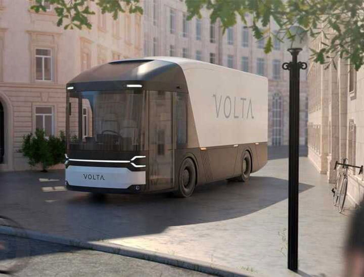 Volta Zero, el camión eléctrico fabricado a partir de partículas de lino