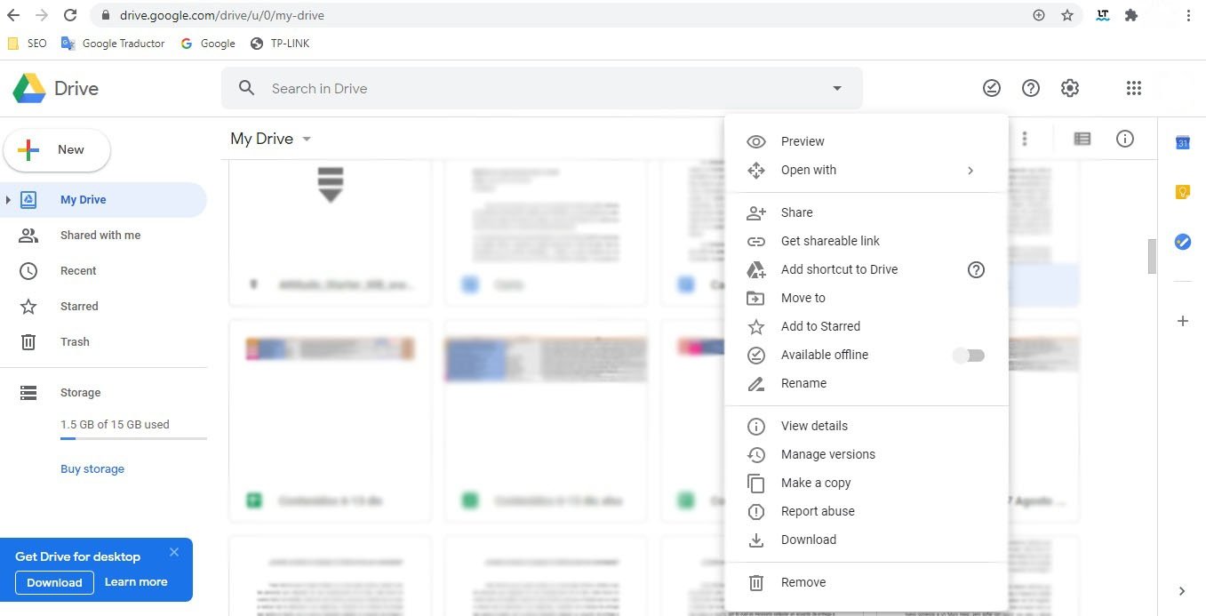 Google Drive: Cómo cargar, descargar y eliminar archivos