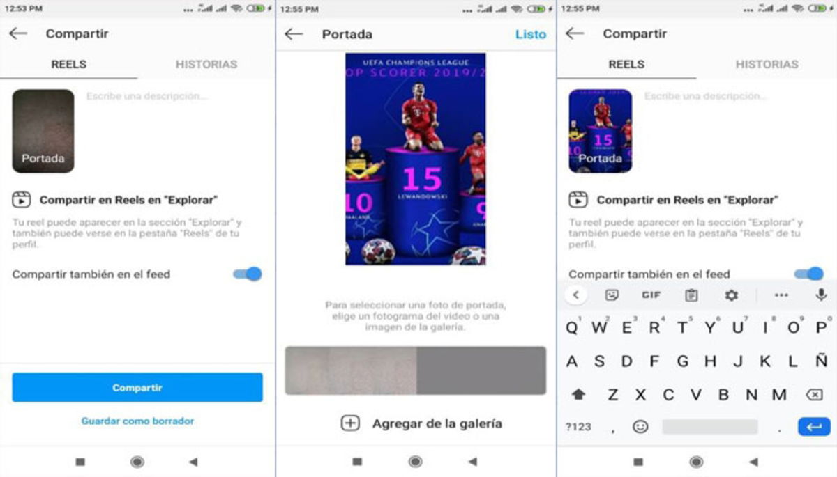 Cómo crear y compartir Reels de Instagram