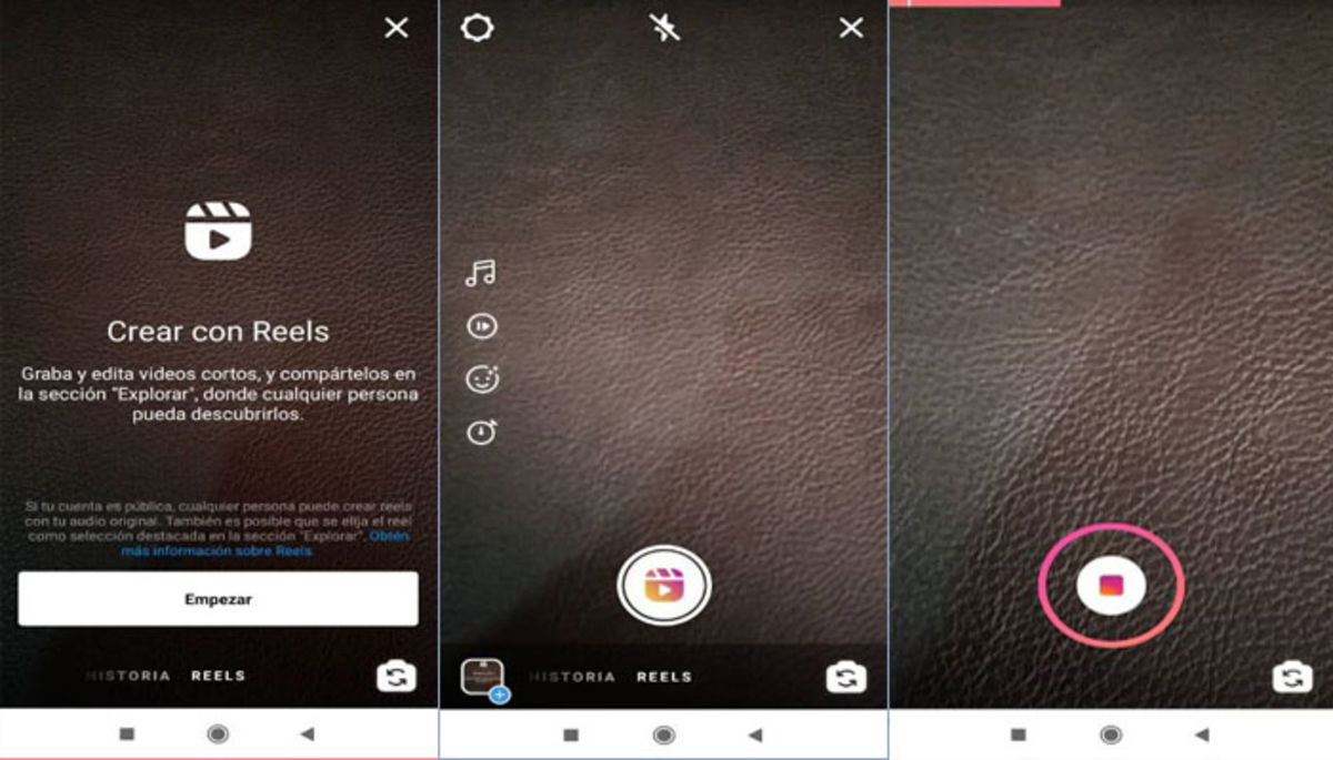 Cómo crear y compartir Reels de Instagram