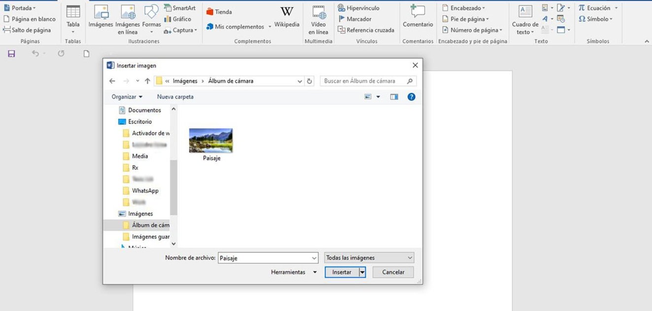 Así puedes insertar imágenes y emojis en un documento de Microsoft Word