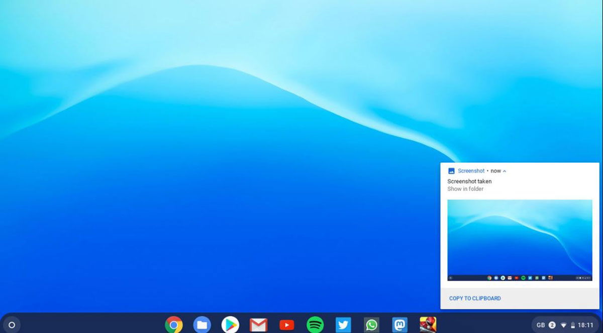 Cómo hacer capturas de pantalla en un Chromebook