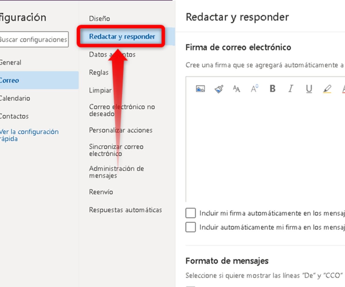 Cómo agregar una firma a tu correo Outlook-2