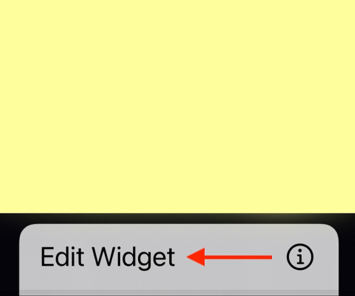 Cómo personalizar la apariencia de las notas en Sticky Widgets para iPhone