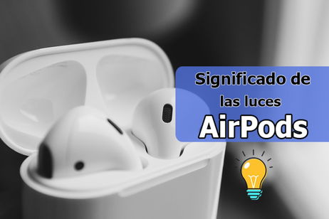 ¿Qué significan las luces del estuche de carga de los AirPods?