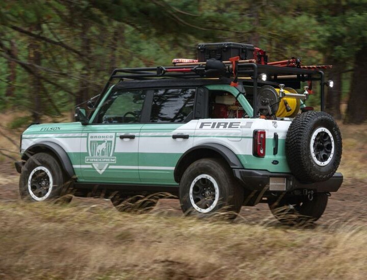 Ford Bronco para combatir incendios, así es un coche eléctrico en el ámbito forestal