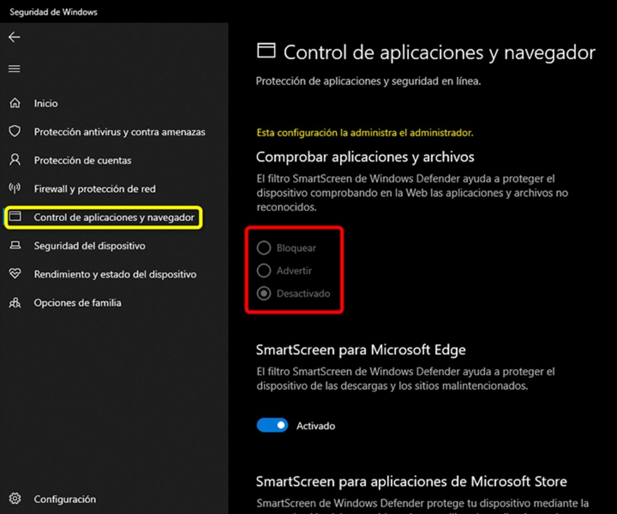 Bloquear aplicaciones para evitar que se ejecuten automáticamente al descargarse en Windows 10