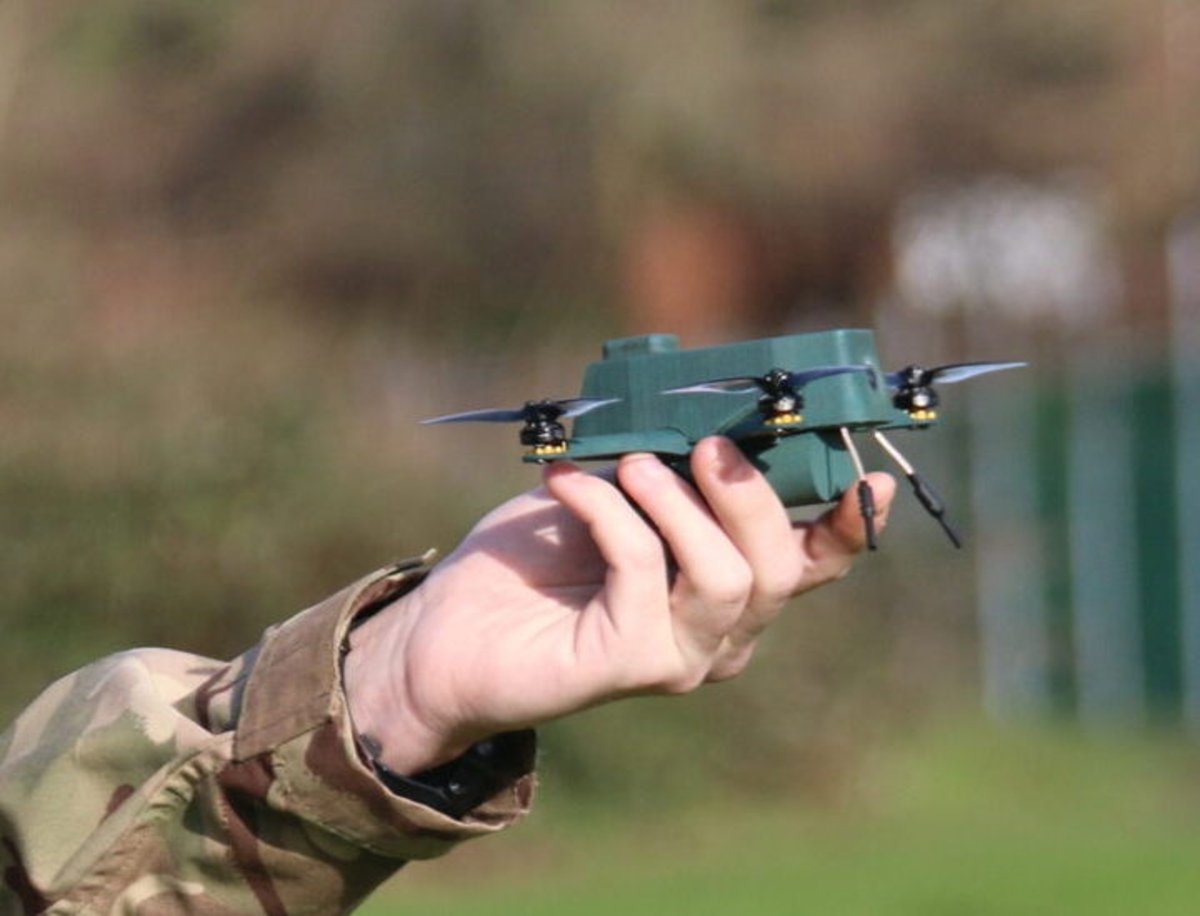 Bug, así es el dron del ejército británico para obtener información por aire