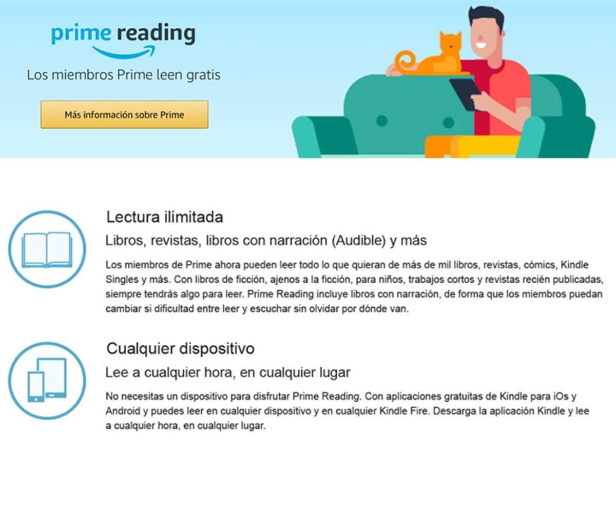 Que es Prime Reading y como funciona
