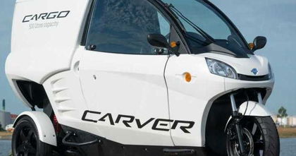 Carver Cargo, un triciclo eléctrico creado para el reparto logístico del futuro Carver Cargo, un triciclo eléctrico creado para el reparto logístico del futuro