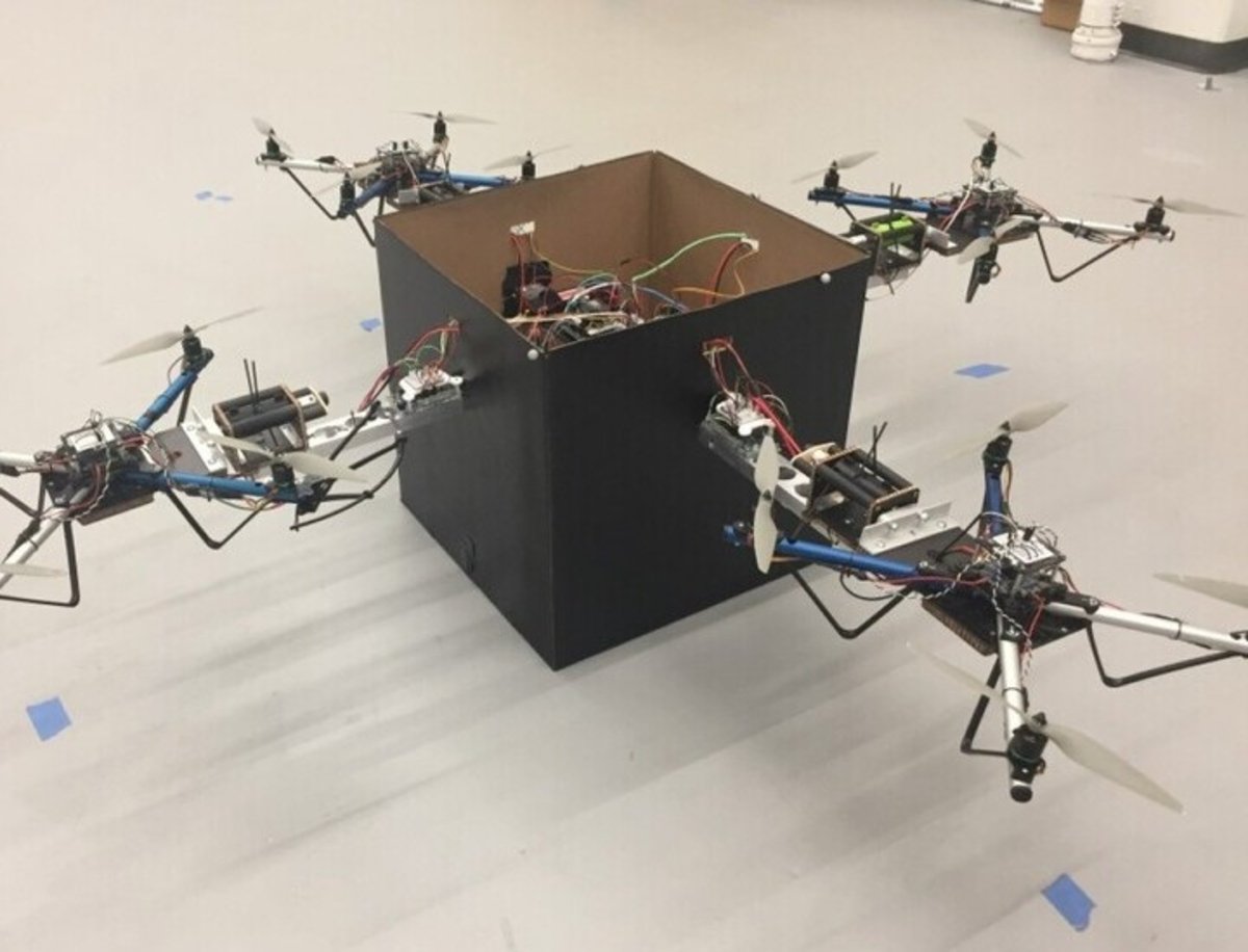 Drones cooperativos, la última innovación para su llegada al sector de la paquetería