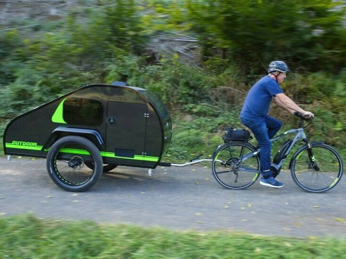 Caravana para bicicleta eléctrica, una nueva apuesta en el sector con gran potencial