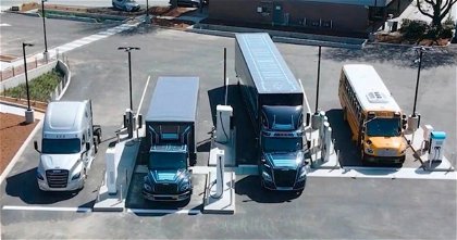 Estación de carga para camiones eléctricos, la primera prueba piloto ya está en marcha