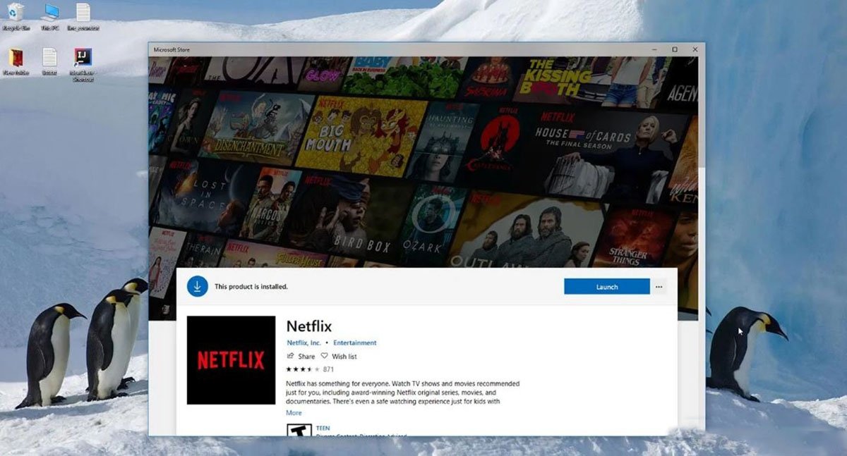 Cómo cambiar ubicación de las descargas de Netflix en Windows 10