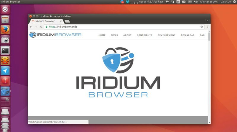 Обзор браузера iridium browser