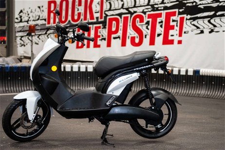 Así es uno de los scooters eléctricos de Peugeot Motocycles