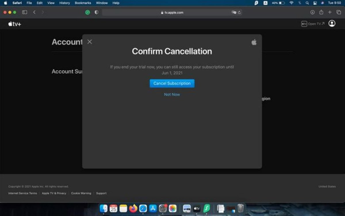 Cómo cancelar tu suscripción a Apple TV+ desde cualquier dispositivo