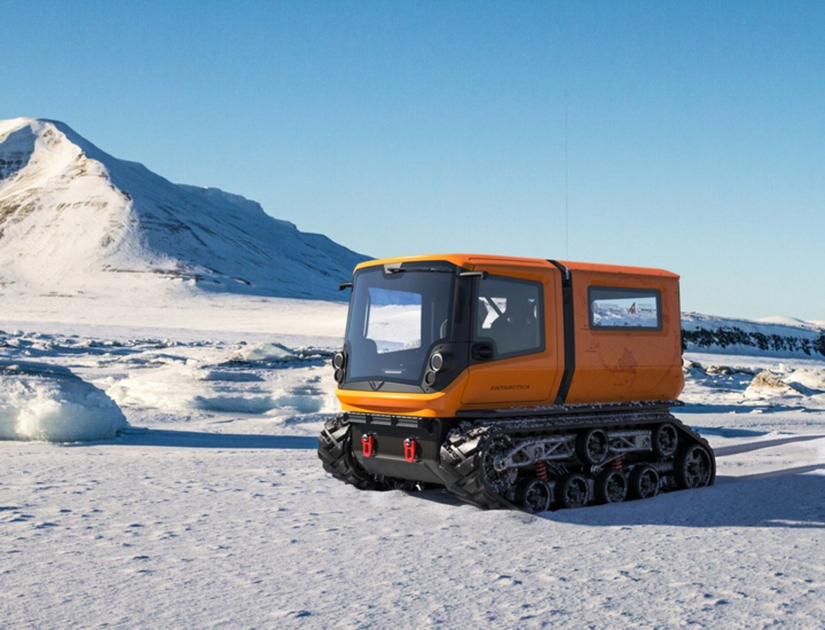 Venturi Antarctica, un vehículo todoterreno puramente eléctrico para circular por la nieve