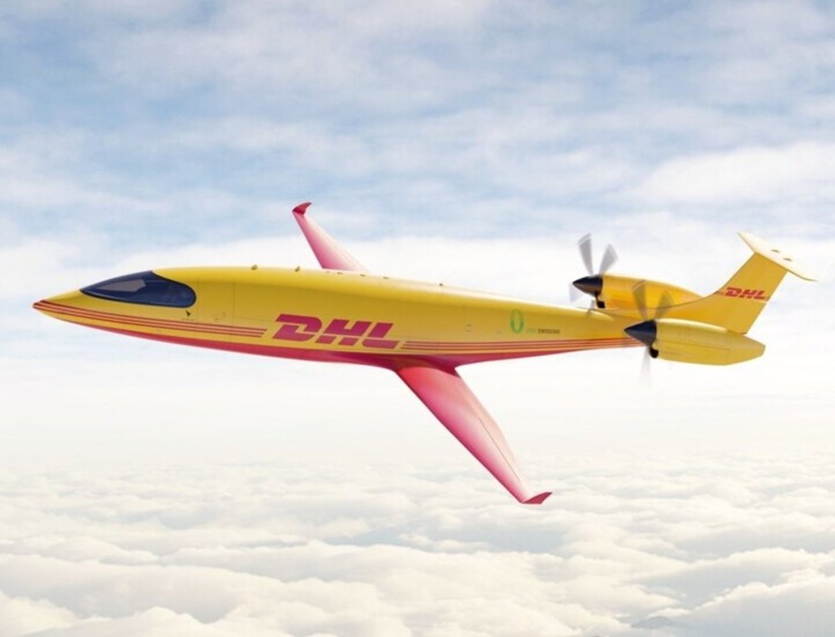 DHL probará a realizar envíos de paquetería con este avión totalmente eléctrico