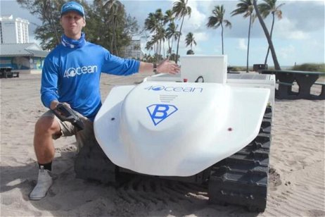 BeBot, el robot especializado en limpiar la playa que es, además, autosuficiente