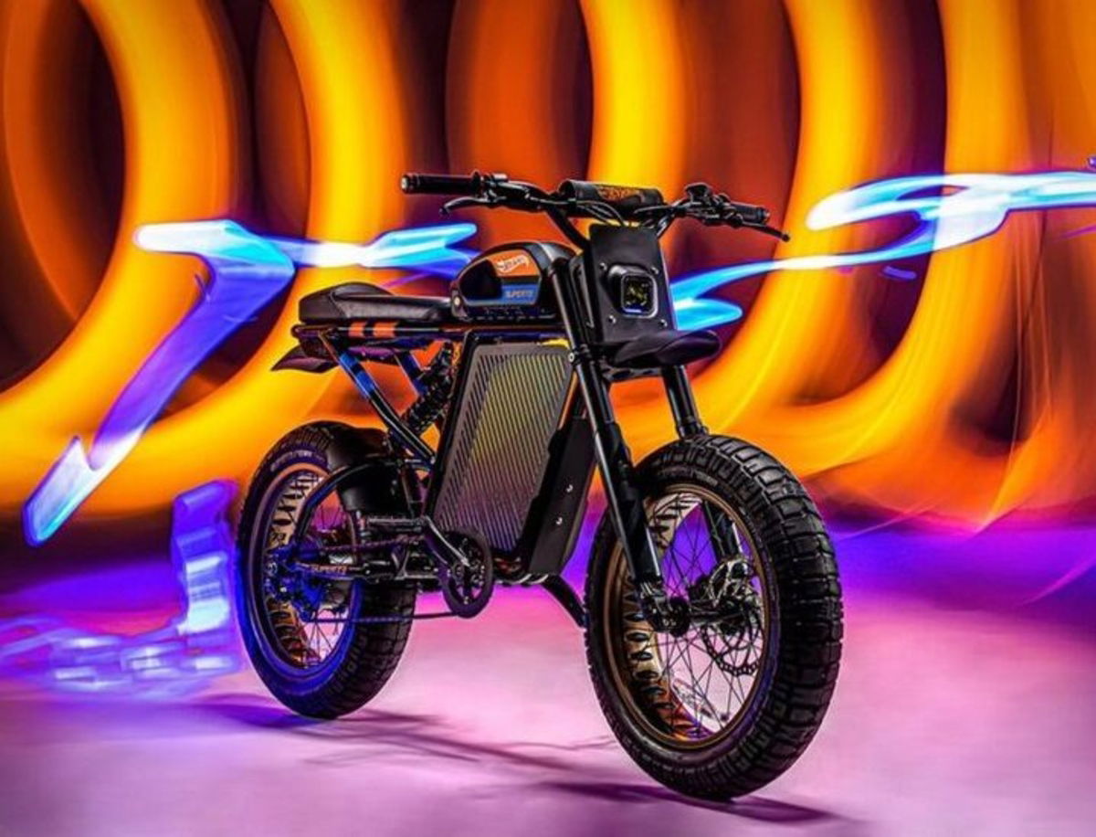 Hot Wheels y SUPER73, una combinación para crear una motocicleta eléctrica de cross