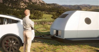 The Boulder, la caravana pensada para poder acampar con un coche eléctrico