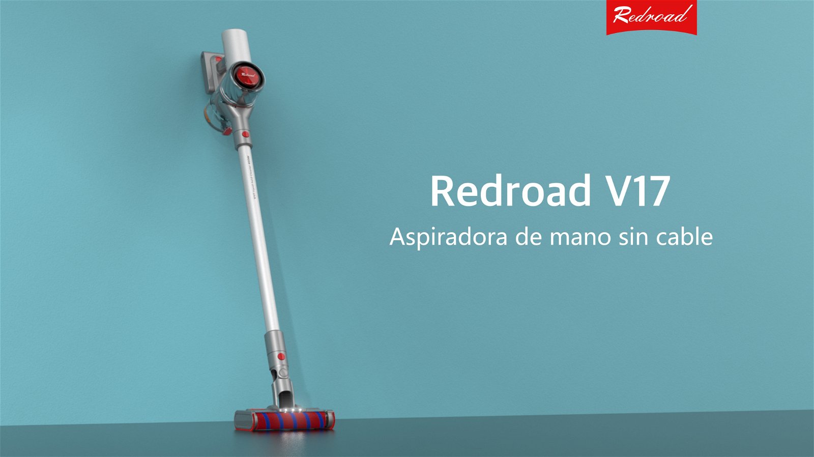 RedRoad V17, un aspirador inalámbrico de mano que te ofrece gran efectividad, potencia y durabilidad