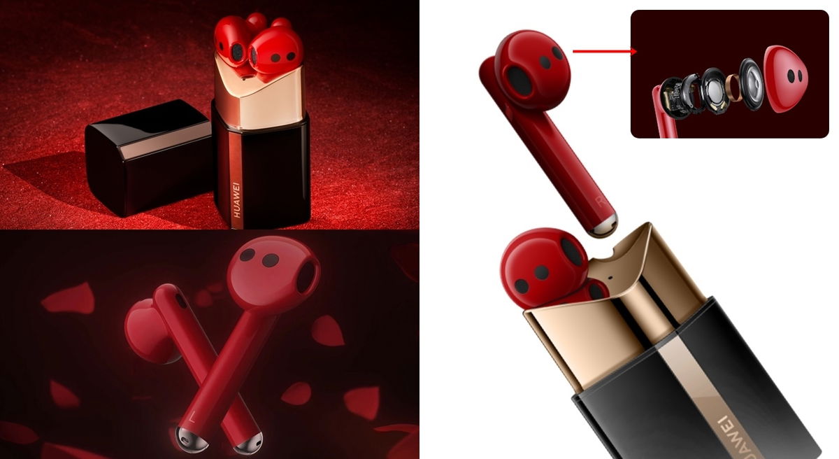 Huawei Announces A Special Edition Of The Freebuds 4 In The Form Of Lipstick Bullfrag 5254