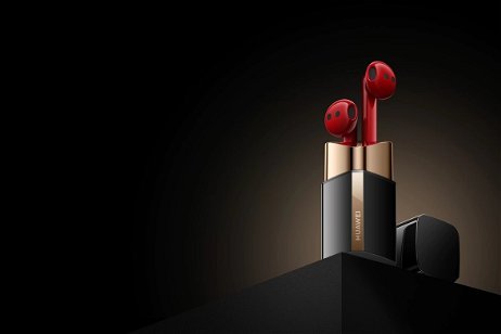 La última idea de Huawei son unos auriculares que parecen un pintalabios