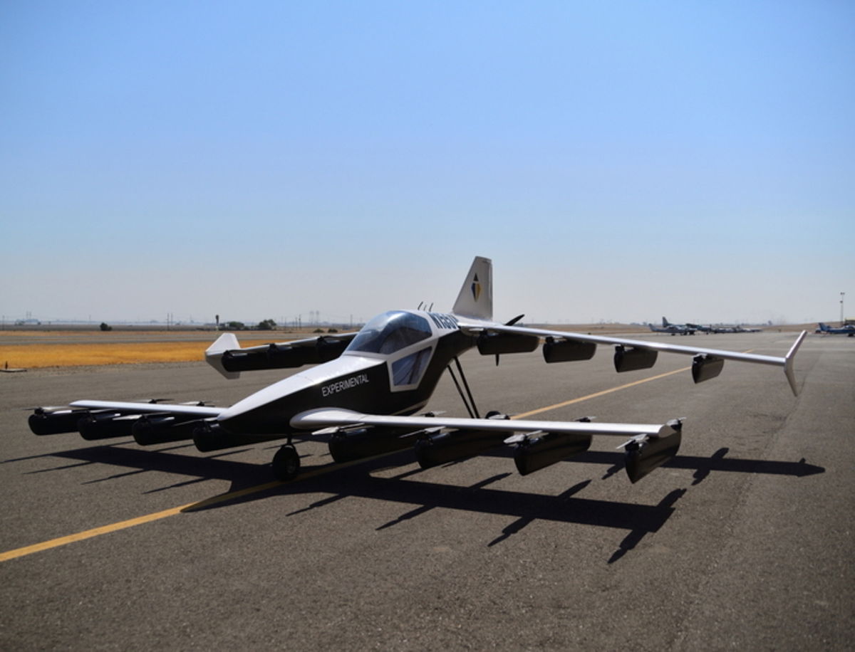 Tetra ha creado un eVTOL completamente eléctrico, así funciona el prototipo
