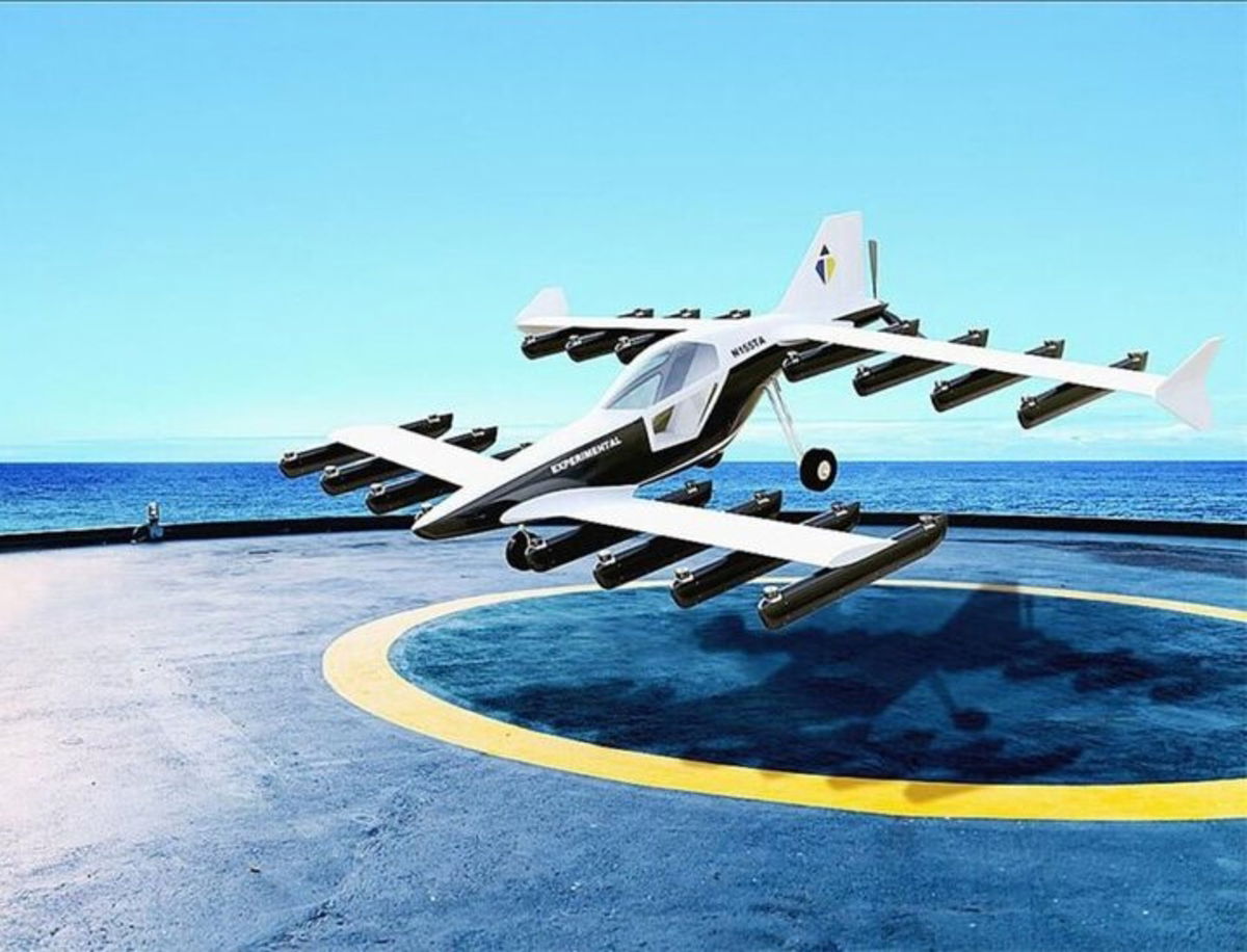 Tetra ha creado un eVTOL completamente eléctrico, así funciona el prototipo
