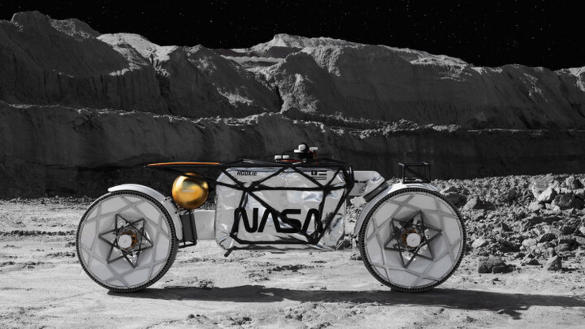 Tardigrade, el proyecto de motocicleta eléctrica para pasear por el suelo lunar