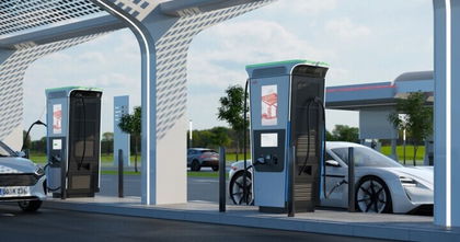 Terra 360 ABB, un cargador para coches eléctricos que carga 100 kilómetros en 3 minutos Terra 360 ABB, un cargador para coches eléctricos que carga 100 kilómetros en 3 minutos